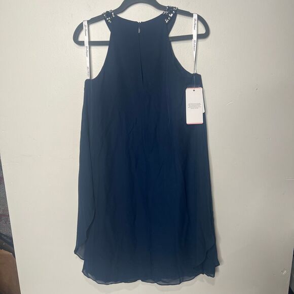 JJ's House Cocktail Dress Sz 10 Dark Navy Brand new! - Picture 11 of 12